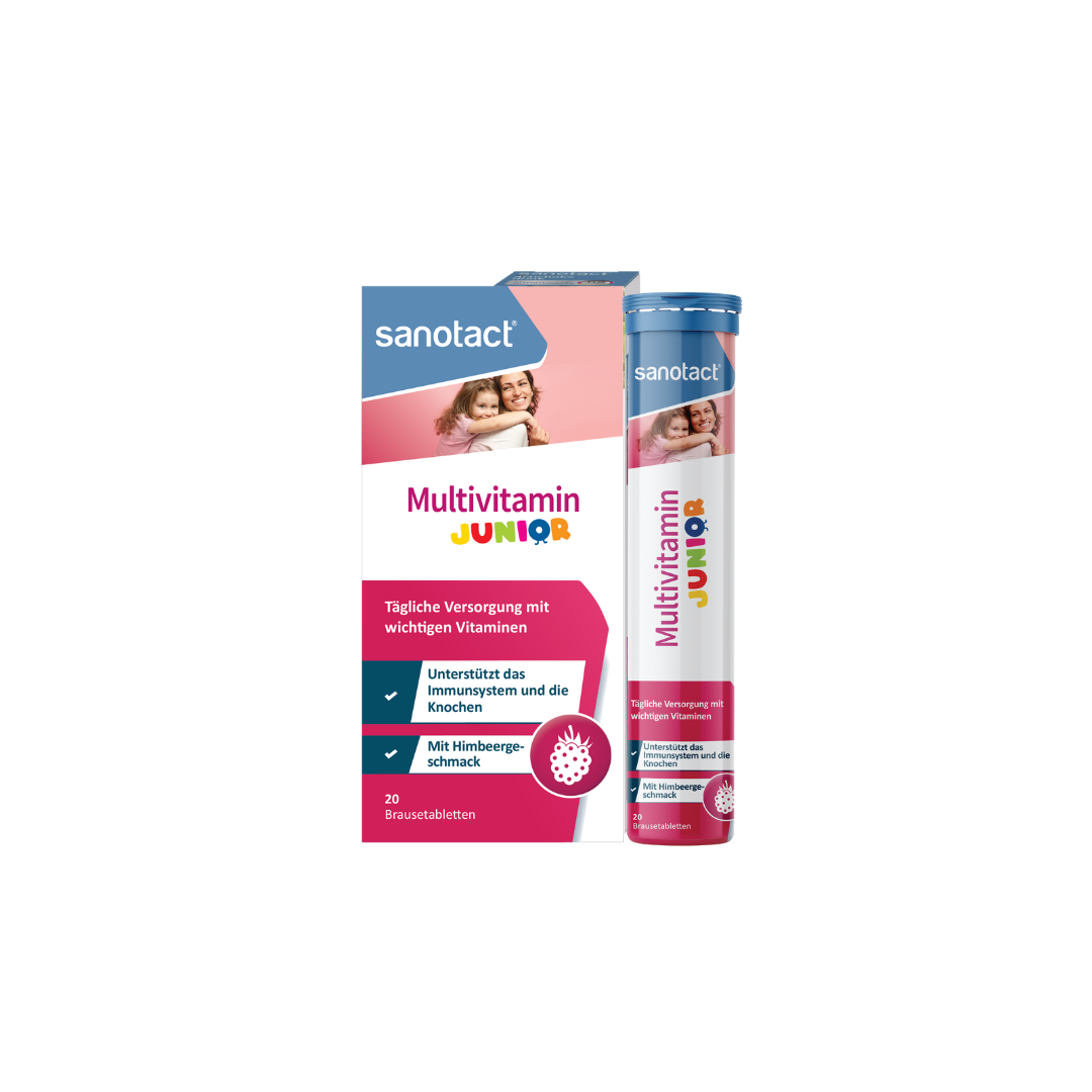 VIÊN BỔ SUNG VITAMIN CHO TRẺ EM SANOTACT MULTIVITAMIN JUNIOR BRAUSETABLETTEN