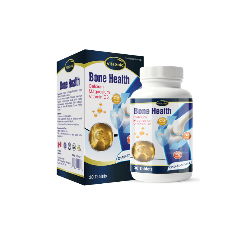 VIÊN HỖ TRỢ XƯƠNG, RĂNG CHẮC KHỎE VITAGOLD BONE HEALTH