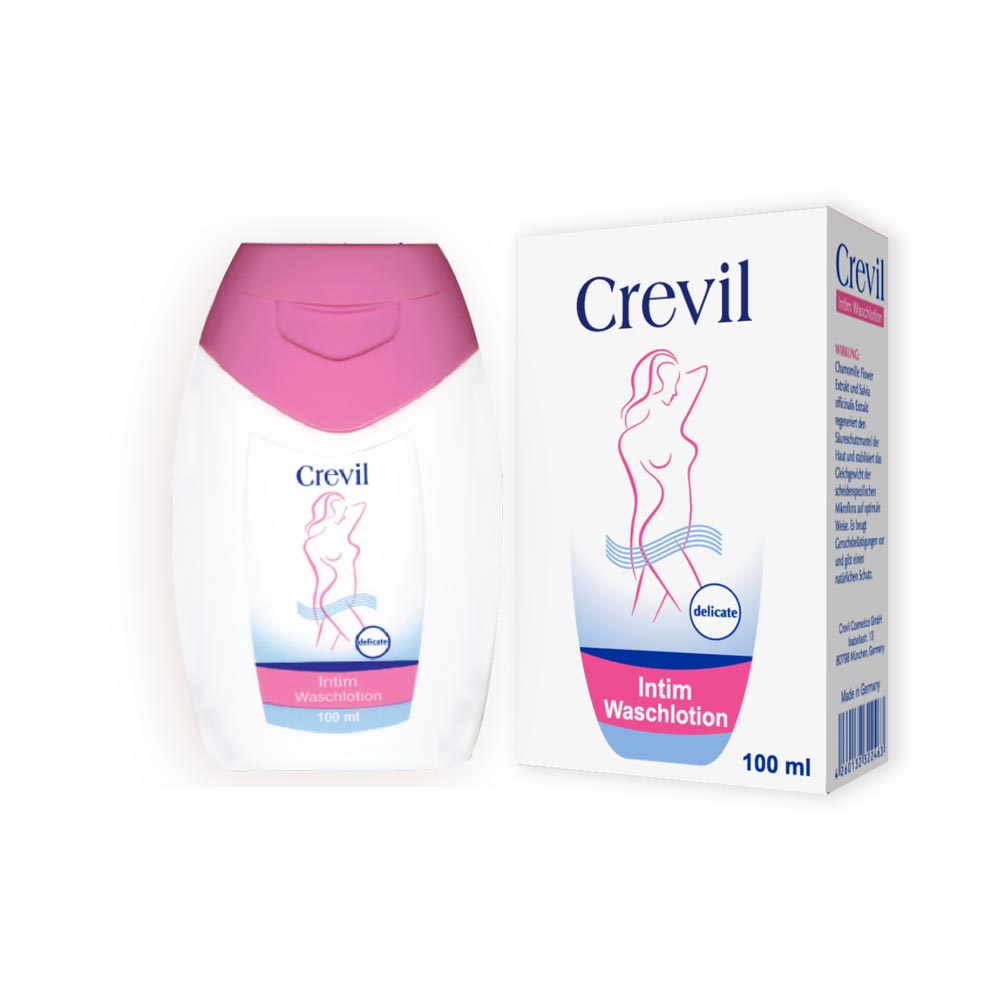 DUNG DỊCH VỆ SINH PHỤ NỮ – CREVIL INTIM WASCHLOTION 100ML