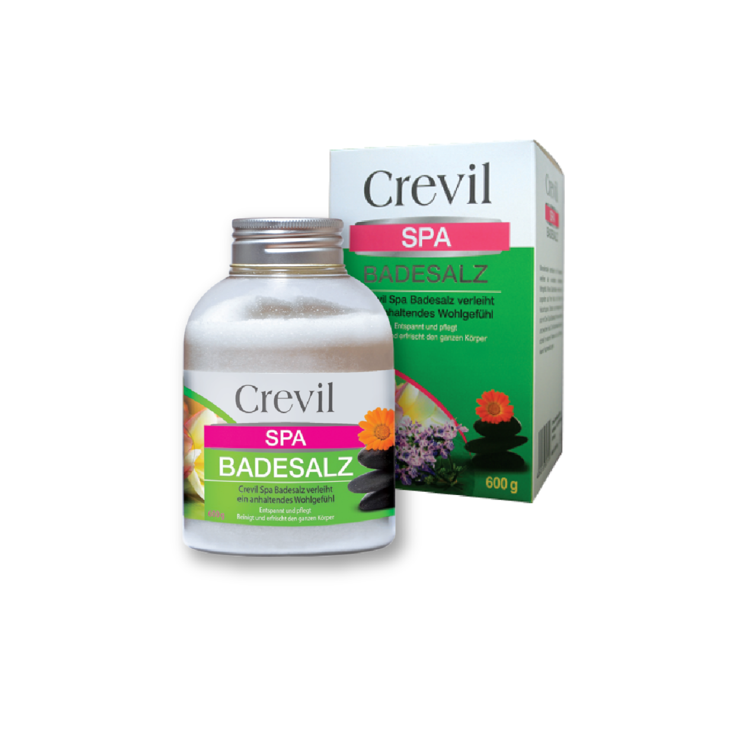 MUỐI TẮM – CREVIL SPA BADESALZ 600G