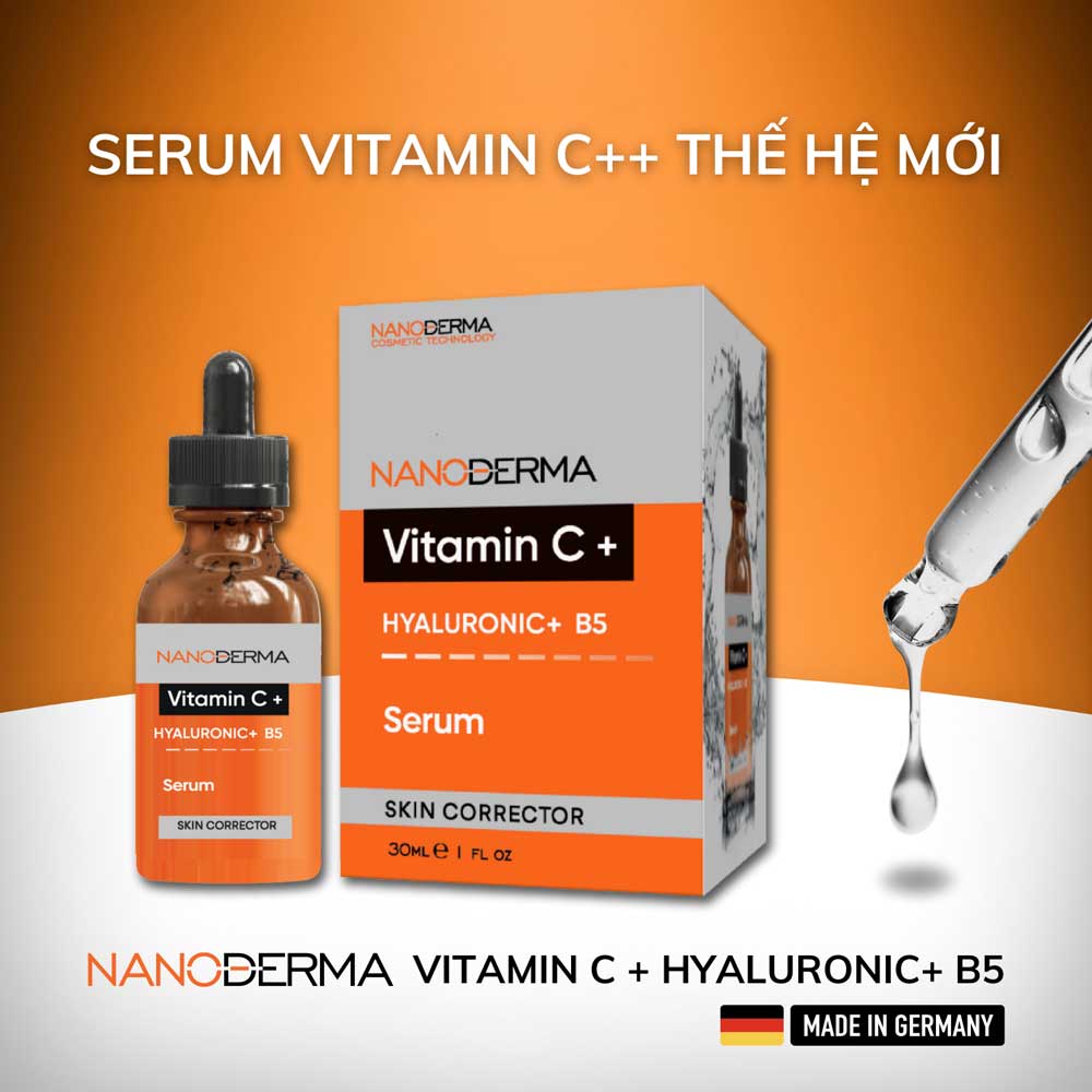 SERUM VITAMIN C+ CHỐNG LÃO HÓA, DƯỠNG DA